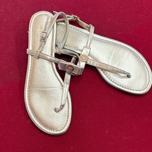 BCBGeneration Metallic Gold Sandals